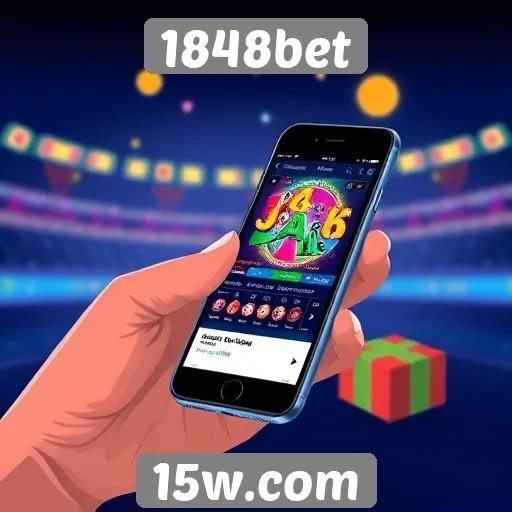 Experiência do usuário em dispositivos móveis na 1848bet